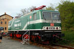 143 841 beim Dresdener Dampfloktreffen am 13.4.24