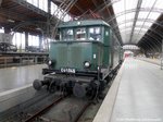 E44 046 im Leipziger Hbf aufm Museumsgleis am 1.7.16