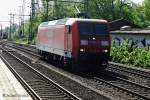 189 005 fuhr solo am 17.05.13 durch harburg