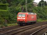 145 039-4 ist solo am 02.08.13 durch hh-harburg gefahren