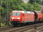 145 004-8 ist mit einen ganzzug am 05.09.13 durch hh-harburg gefahren