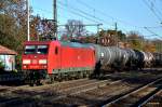 145 029-5 zog einen tanker durch niederndodeleben,05.11.15