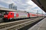 Am 4 April 2018 steht 146 127 in Hannover Hbf.