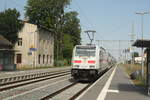 146 565 mit ihrer IC2 Garnitur bei der durchfahrt in Stumsdorf am 11.8.20