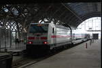 146 552 im Bahnhof Leipzig Hbf am 6.6.22