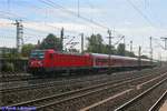 DB 147 004 mit IRE 4276 nach Hamburg Hbf  am 06.09.2019 in Hamburg-Harburg