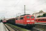 Scanbild von DB 151 151 in Passau am 2 Juni 2003.