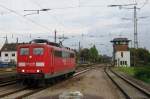 Tfzf von 151 127 in Dillingen (Saar) am 16 September 2011.