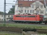 151 103-9 in der Gterumfahrung am Hallenser Hbf am 11.5.15