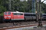 151 020-5 zog einen ganzzug durch hh-harburg,26.08.17