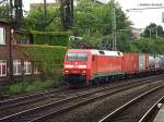 152 035-2 ist mit einen ganzzug am 29.08.13 durch hh-harburg gefahren