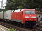 152 033-7 zog einen intermodal am 04.09.13 durch hh-harburg