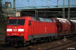 152 167-3 ist mit einen ganzzug am 27.03.14 durch hh-harburg gefahren