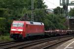 152 069-1 zog einen schweren güterzug durch hh-harburg,datum 01.08.14