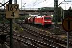 152 048-5 fuhr mit einen ganzzug durch hh-harburg,datum 22.08.14