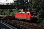 152 083-2 ist am 29.07.14 mit einen güterzug durch hh-harburg gefahren