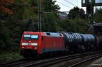 152 119-4 ist mit einen tanker durch hh-harburg gefahren,datum 30.09.14