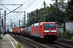 152 119-4 zog einen containerzug durch hh-harburg,datum 30.09.14