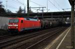 152 142-6 zog einen tanker durch hh-harburg,05.12.14