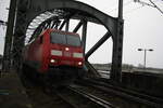 152 053 auf der Sdbrcke in Kln am 2.4.22