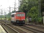 155 148-0 fuhr solo am 04.09.13 durch hh-harburg