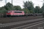 155 066-4 schnellte mit einen gterzug am 01.10.13 durch hh-harburg