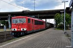 155 112-6,ist mit einen containerzug durch hh-harburg gefahren,07.06.16