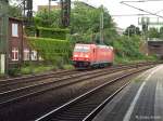 185 203-7 fuhr LZ am 10.08.13 durch hh-harburg