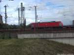 BR 185 mit einen Gterzug zwischen Hamburg Harburg & Hamburg Wilhelmsburg am 31.8.13