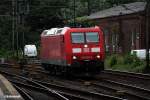 185 009-8 ist lz am 20.06.14 durch hh-harburg gefahren