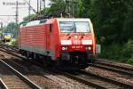 am 10.05.13 fuhr eine 189 021 durch bhf harburg 