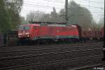 am 24.04.14 bei dichten nebel fuhr 189 004-5 mit einen güterzug durch hh-harburg