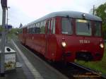 Ferkeltaxe 172 132 & 172 171 von Kstner Schienenbustreisen Chemnitz beim Bahnhofsfest 2010 in Putbus.