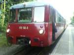 172 132 & 172 171 im Bahnhof Lauterbach Mole am 27.7.13