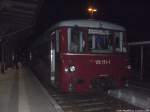 172 171 + 172 132 im Bahnhof Putbus am Abend des 6.3.14