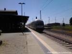 InterCity mit der 101 041-2 im Bahnhof Bergen auf Rgen am 7.6.13