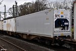 containertragwagen der gattung SGGRS,zugelassen auf 31 80 4950 705-2,harburg 10.03.16