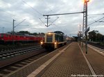 295 095 der AVG mit dem SVT 137 234 kurz vor der abfahrt nach Falkenberg/Elster im Bahnhof Delitzsch unt Bf am 2.10.16