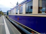 295 095 mit dem SVT 137 234 im Bahnhof Lutherstadt Wittenberg am 9.10.16