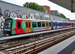 DT5 418-1 war abgestellt an der waschanlage bei der station legienstraße,16.07.21