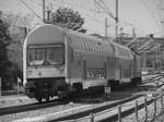 143 034 bei der einfahrt in den Bahnhof Halle (Saale) Hbf am 15.5.17