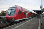 143 591 im Bahnhof Delitzsch unt Bf am 21.10.21