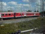 Wittenberger Steuerwagen abgestellt im BW Rostock am 15.7.14