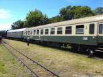 Sonderzugwagen im Bahnhof Putbus am 15.6.14