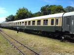 Sonderzugwagen im Bahnhof Putbus am 15.6.14