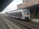 1648 405/905 als RB50 mit ziel Dessau im Bahnhof Bernburg am 3.3.19