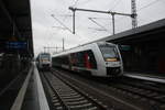 1648 918/418 als RB mit ziel Wolfsburg und ein weiterer 1648 im Bahnhof Magdeburg Hbf am 4.1.20