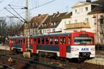 AKN VT 53-1 steht am 22 Mai 2004 in Elmshorn.