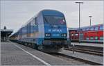 Die Alex 223 065 wartet in Lindau HBF auf die Abfahrt nach Mnchen.