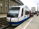 VT 112, VT 103 und VT 115 der Bayerischen Oberland-Bahn (BOB) im Mnchener Hbf am 21.6.17